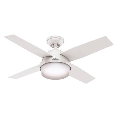 Ventilateur Plafond Dante 112cm Blanc Chêne Blanc