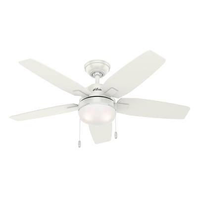 Ventilateur Plafond Arcot 117cm Blanc Pin