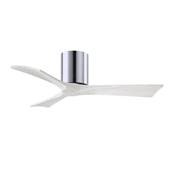 Ventilateur Plafond Irene-3H 106cm Chrom Poli Blanc