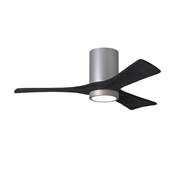 Ventilateur Plafond avec Lumière Irene-3HLK 106cm Nickel Noir