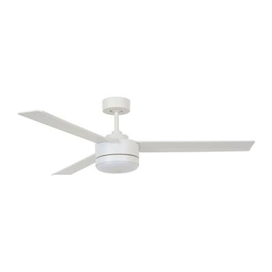 Ventilateur Plafond Lagoon LED Terrasse Extérieur 132cm Blanc