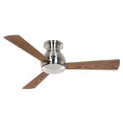 Ventilateur Plafonnier Eco Pallas 116cm Chrom Noyer Chene