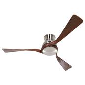 Ventilateur de Plafond Eco Regento 140cm Chrom Bois Noyer