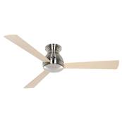 Ventilateur Plafond Eco Pallas 142cm Chromé Erable Hêtre