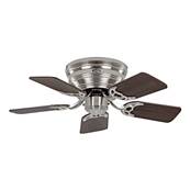 Ventilateur de Plafond Classic Flat 79cm Chrom Noyer Htre