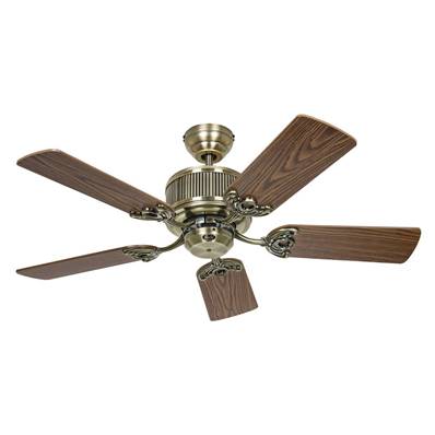 Ventilateur Plafond Eco Elements 103cm Laiton Chêne Hêtre