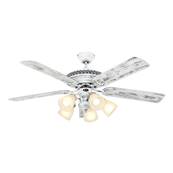 Ventilateur Plafond Vintage Centurion 132cm Blanc Ancien