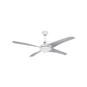 Ventilateur Plafond Mirage 142cm Blanc Transparent