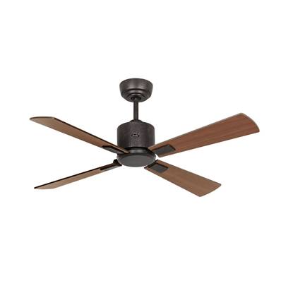 Ventilateur Plafonnier Eco Neo 103cm Bronze Noir Teck