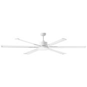 Ventilateur de Plafond Terrasse Extérieur Albatross 210cm Blanc