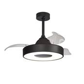 Ventilateur Plafond Coin Fan Mini 43cm Noir