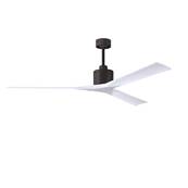 Ventilateur Plafond Nan XL 183cm Bronze Blanc