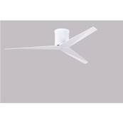 Ventilateur Plafonnier Eliza-H 142cm Blanc Brillant