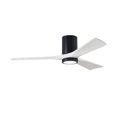 Ventilateur Plafond avec Lumière Irene-3HLK 132cm Noir Blanc