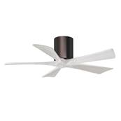 Ventilateur Plafond Irene-5H 106cm Bronze Huil Blanc