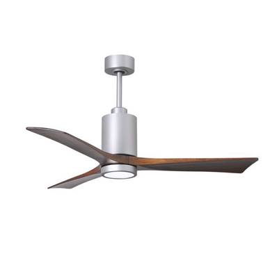 Ventilateur Plafond Patricia-3 132cm Nickel Noyer