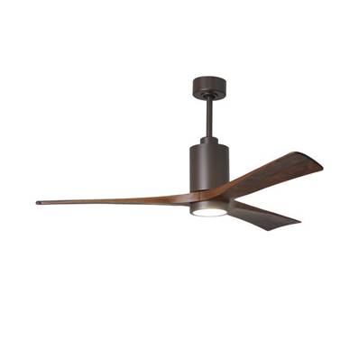 Ventilateur Plafond Patricia-3 152cm Bronze Noyer