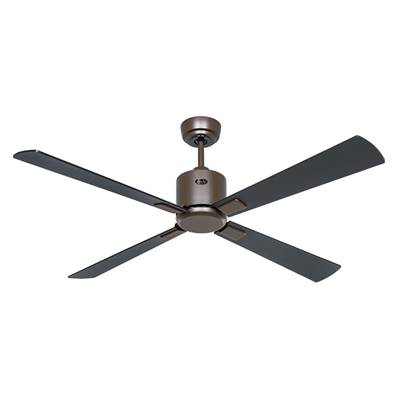 Ventilateur Plafonnier Eco Neo 132cm Bronze Noir Teck