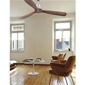 Ventilateur Plafonnier Lantau 132cm Nickel Noyer