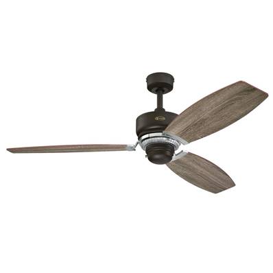 Ventilateur de Plafond WELFORD 137cm Bronze Patiné