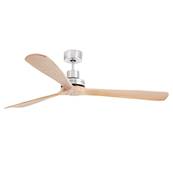 Ventilateur Plafond Lantau 168cm Nickel Pin