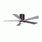 Ventilateur Plafond Irene-5HLK 132cm Bronze brossé Bois vieilli