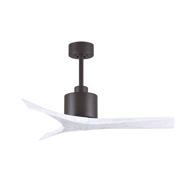 Ventilateur Plafond Mollywood 107cm Bronze Blanc