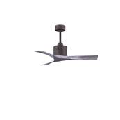 Ventilateur Plafond Nan 107cm Bronze Bois vieilli