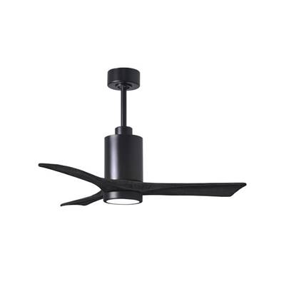 Ventilateur Plafond Patricia-3 106cm Noir