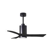 Ventilateur Plafond Patricia-3 106cm Noir