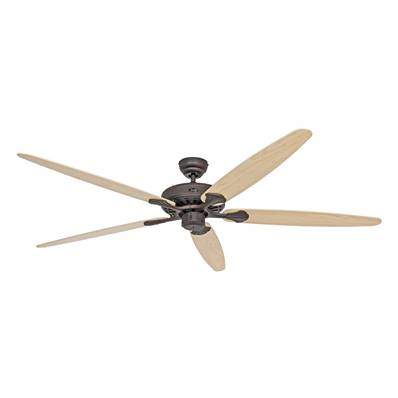 Ventilateur Plafonnier Royal Classic 180cm Brun Pin