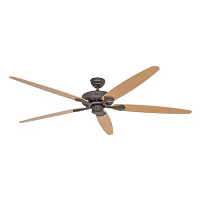 Ventilateur Plafonnier Royal Classic 180cm Brun Pin