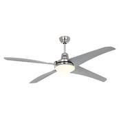 Ventilateur Plafonnier Mirage 142cm Chromé Argenté