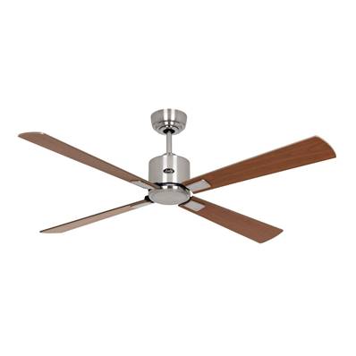 Ventilateur de Plafond Eco Neo 132cm Chromé Cerisier Noyer