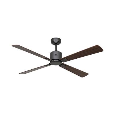 Ventilateur Plafonnier Eco Neo 132cm Basalte Noyer Cerisier