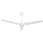 Ventilateur Plafond Indus 140cm Blanc