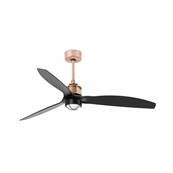 Ventilateur Plafond Just Fan Led 128cm Cuivre Noir