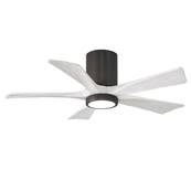 Ventilateur Plafond avec Lumire Irene-5HLK 106cm Bronze Blanc