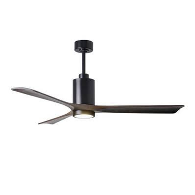 Ventilateur Plafond Patricia-3 152cm Noir Noyer