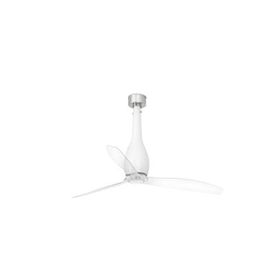 Ventilateur de Plafond Eterfan 128cm Blanc Transparent