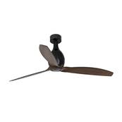 Ventilateur Plafond Mini Eterfan 128cm Noir Noyer