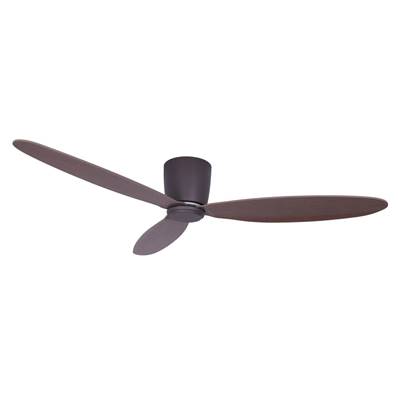 Ventilateur Plafond Radar 132cm Bronze Chêne Foncé