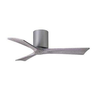 Ventilateur Plafond Irene-3H 106cm Nickel Bois vieilli