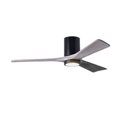 Ventilateur Plafond avec LED Irene-3HLK 132cm Noir Bois Vieilli