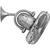 Ventilateur mural Kaye 33cm Nickel Bross