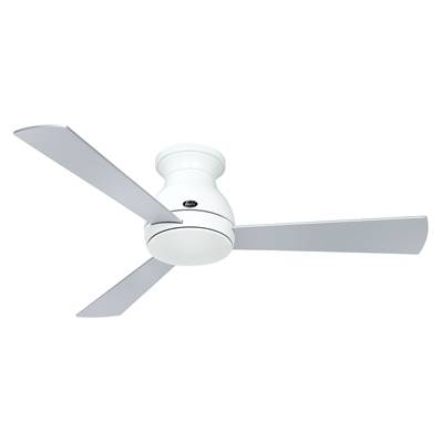 Ventilateur Plafonnier Eco Pallas 116cm Blanc Argenté Cerisier