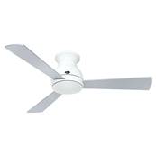 Ventilateur Plafonnier Eco Pallas 116cm Blanc Argenté Cerisier