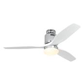 Ventilateur de Plafond Aerodynamix Eco 132cm Chrom Poli Blanc