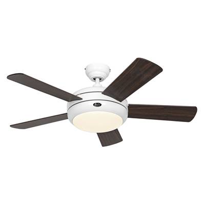 Ventilateur Plafonnier Titanium 105cm Blanc Cerisier Noyer