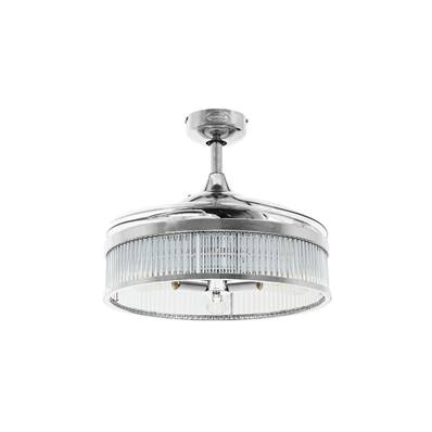 Ventilateur Plafond Retractable Corbelle 122cm Chromé